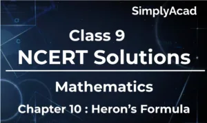 Heron’s Formula Class 9