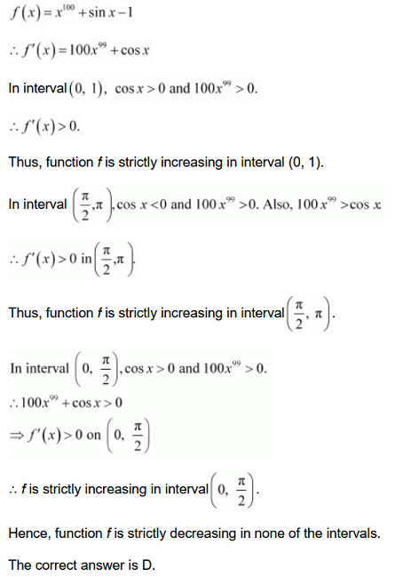 chapter 6-Application Of Derivatives Exercise 6.2