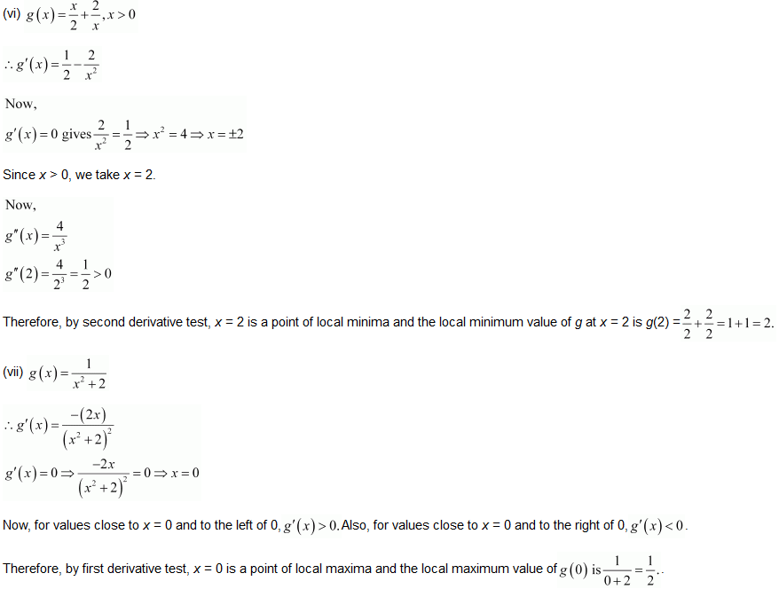 chapter 6-Application Of Derivatives Exercise 6.5