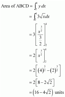 chapter 8-Applications of Integrals Exercise 8.1