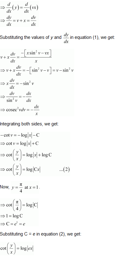 chapter 9-Differential Equations Exercise 9.5