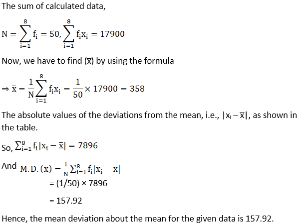 NCERT Soluitons for Class 11 Maths Chapter 15 Statistics Image 15