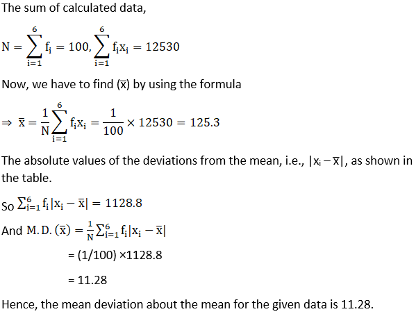 NCERT Soluitons for Class 11 Maths Chapter 15 Statistics Image 16