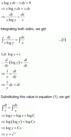 NCERT Solutions class 12 Maths Differential Equations