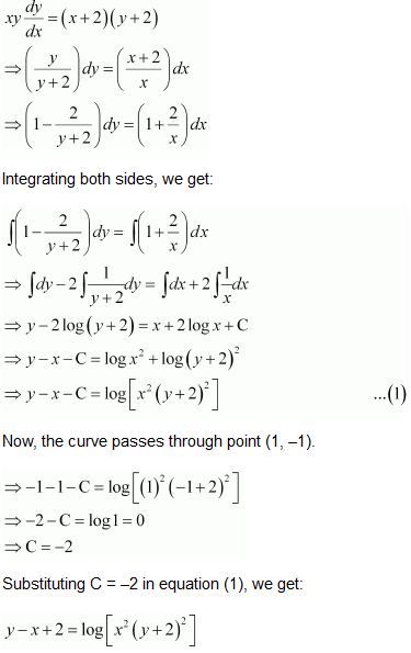 NCERT Solutions class 12 Maths Differential Equations