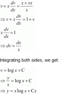 NCERT Solutions class 12 Maths Differential Equations