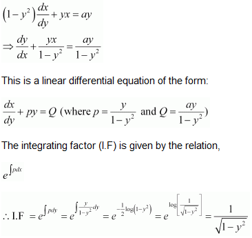 NCERT Solutions class 12 Maths Differential Equations