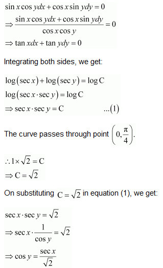 NCERT Solutions class 12 Maths Differential Equations