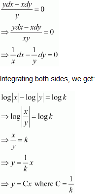 NCERT Solutions class 12 Maths Differential Equations