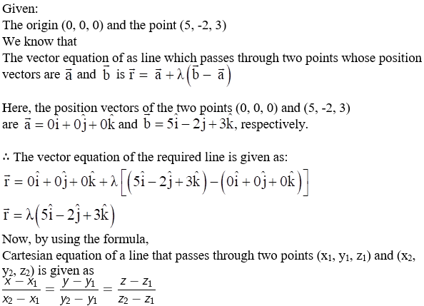 NCERT Solutions for Class 12 Maths Chapter 11 –Three Dimensional Geometry image - 26