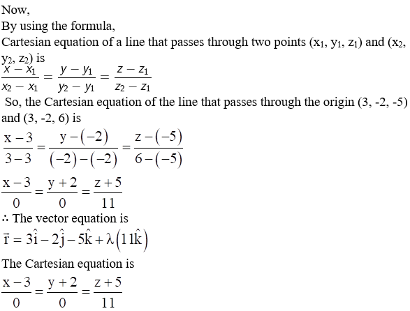 NCERT Solutions for Class 12 Maths Chapter 11 –Three Dimensional Geometry image - 29