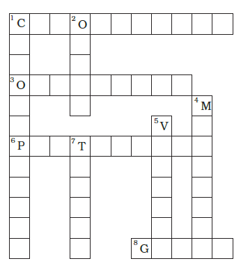 Crossword Puzzle on Cell-Structure and Functions-1