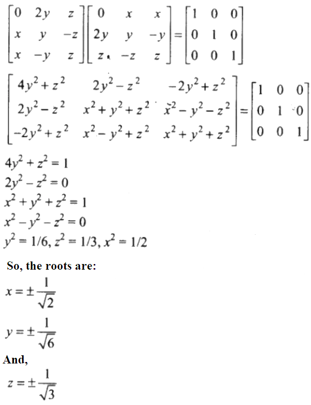 NCERT Exemplar Solutions Class 12 Mathematics Chapter 3 - 93