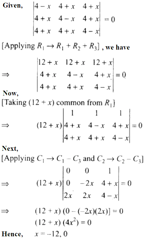 NCERT Exemplar Solutions Class 12 Mathematics Chapter 4 - 29