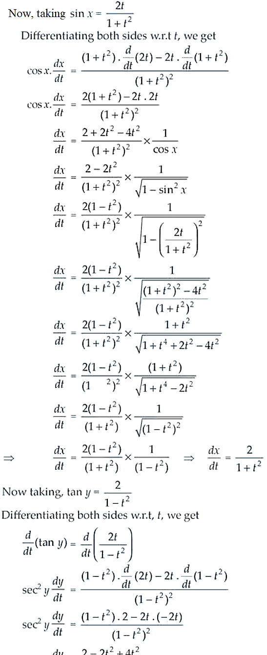 NCERT Exemplar Solutions Class 12 Mathematics Chapter 5 - 92