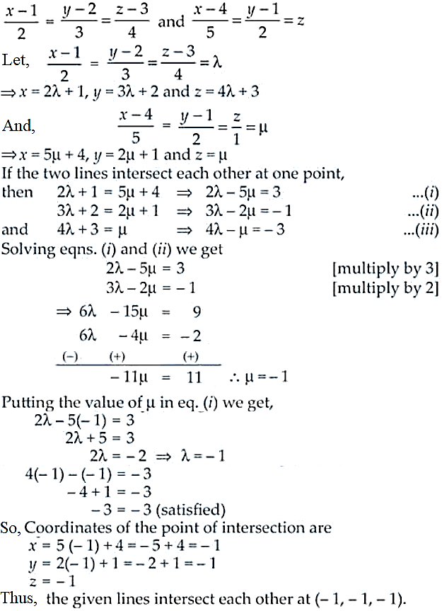 NCERT Exemplar Solutions Class 12 Mathematics Chapter 11 - 7