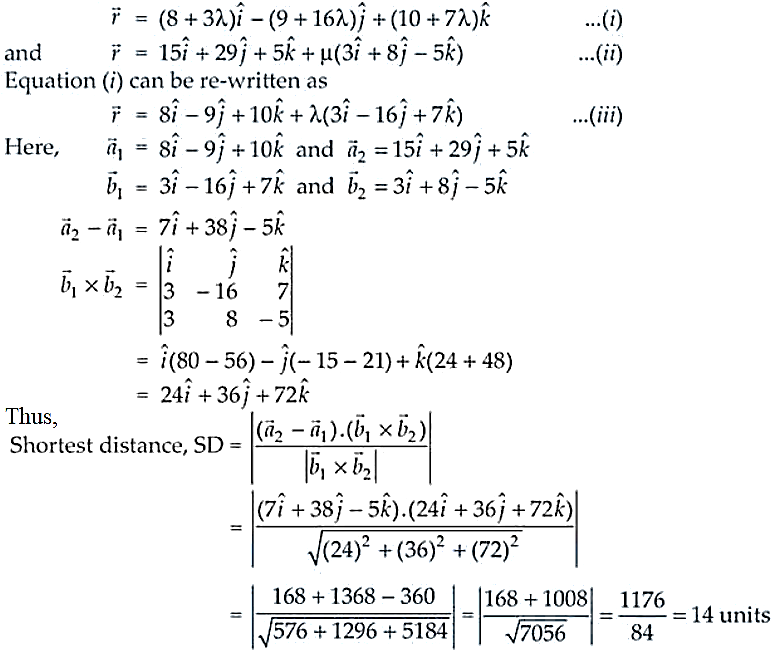 NCERT Exemplar Solutions Class 12 Mathematics Chapter 11 - 35